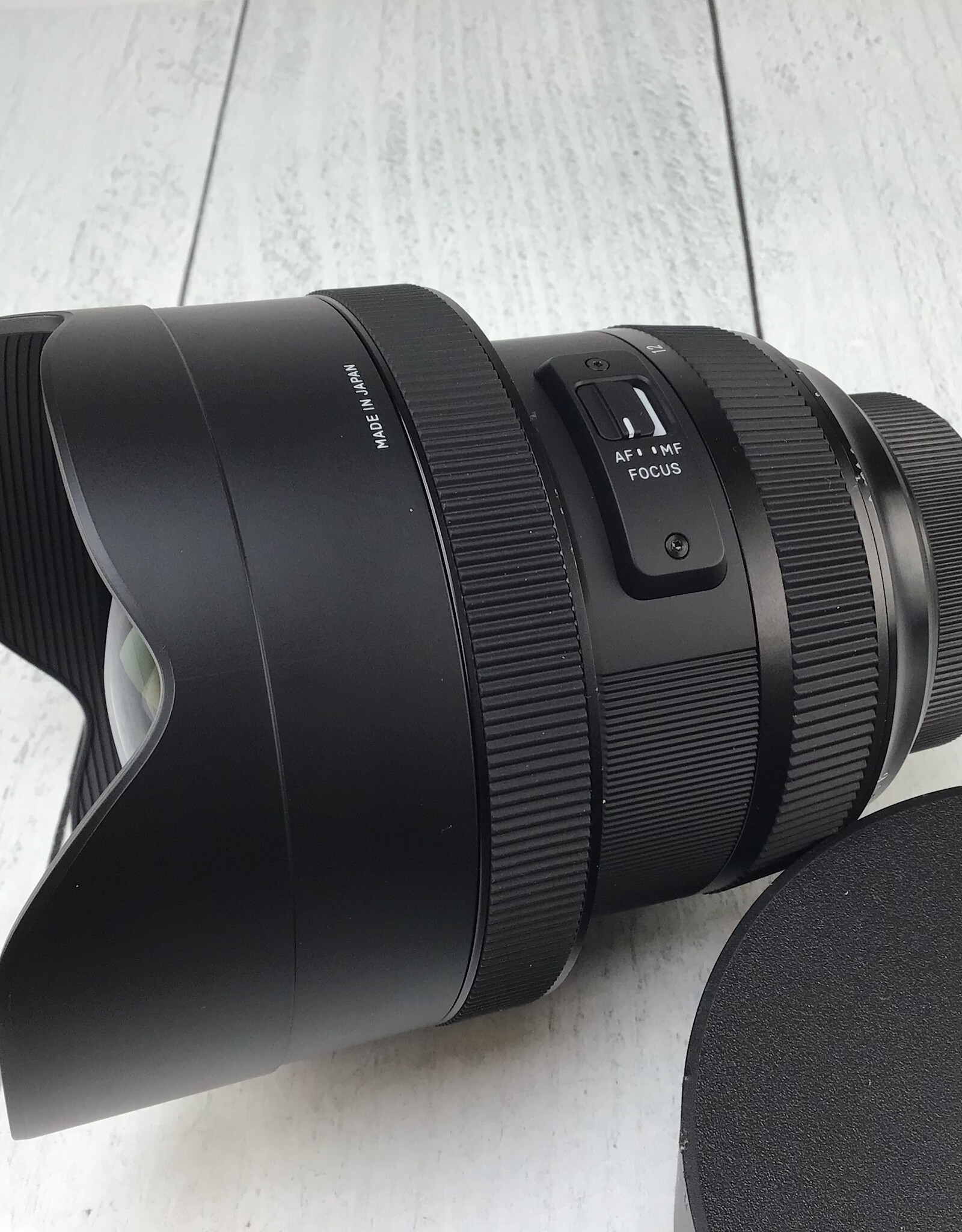 SIGMA Sigma Art 12-24mm f4 DG Lens for Nikon Used Good