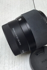 SIGMA Sigma 56mm f1.4 DC DN Lens for Sony in Box Used Good
