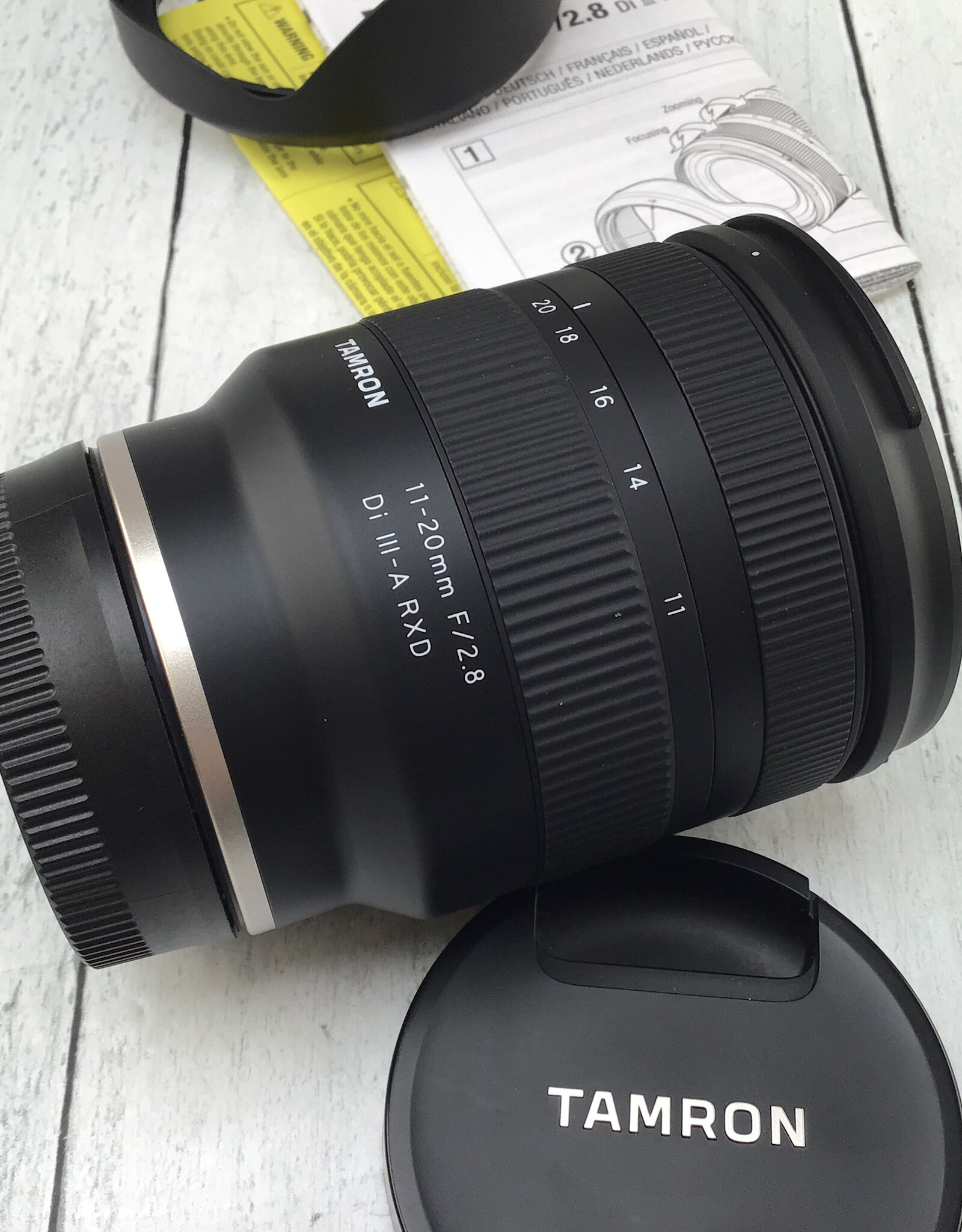 TAMRON Tamron 11-20mm f2.8 Di III-A RXD Lens for Sony in Box Used EX