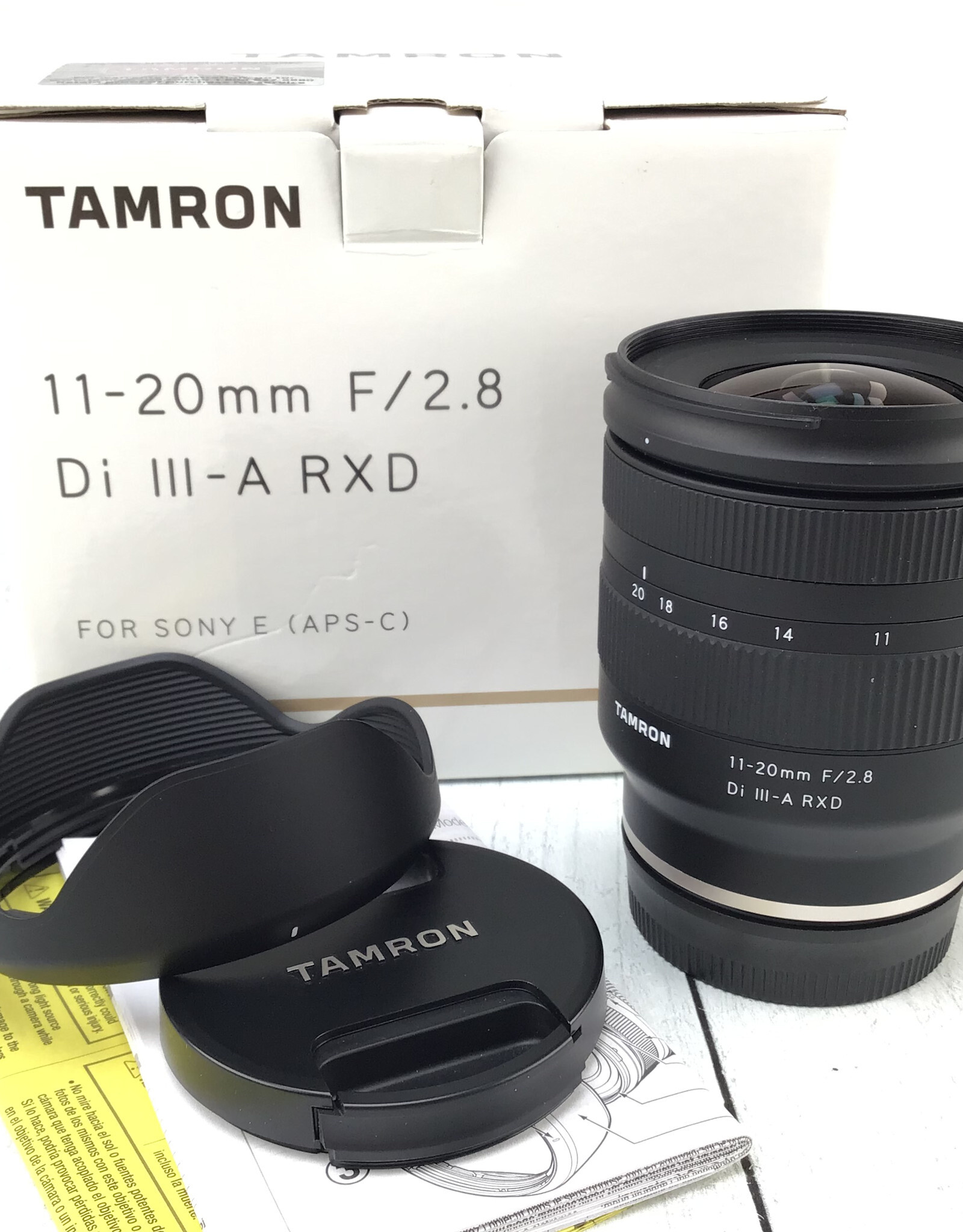 TAMRON Tamron 11-20mm f2.8 Di III-A RXD Lens for Sony in Box Used EX