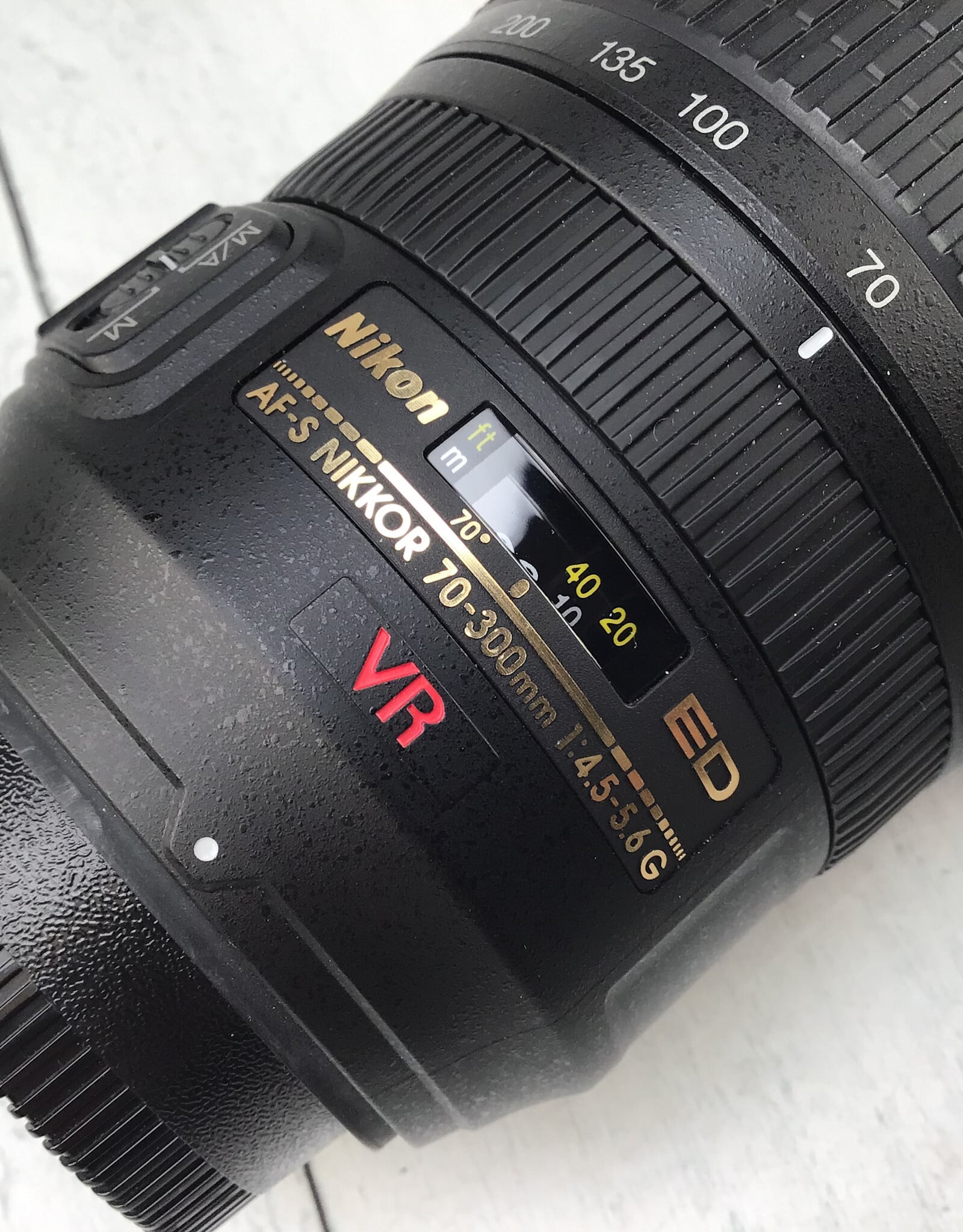 NIKON Nikon AF-S Nikkor 70-300mm f4.5-5.6 G VR Lens Used Good