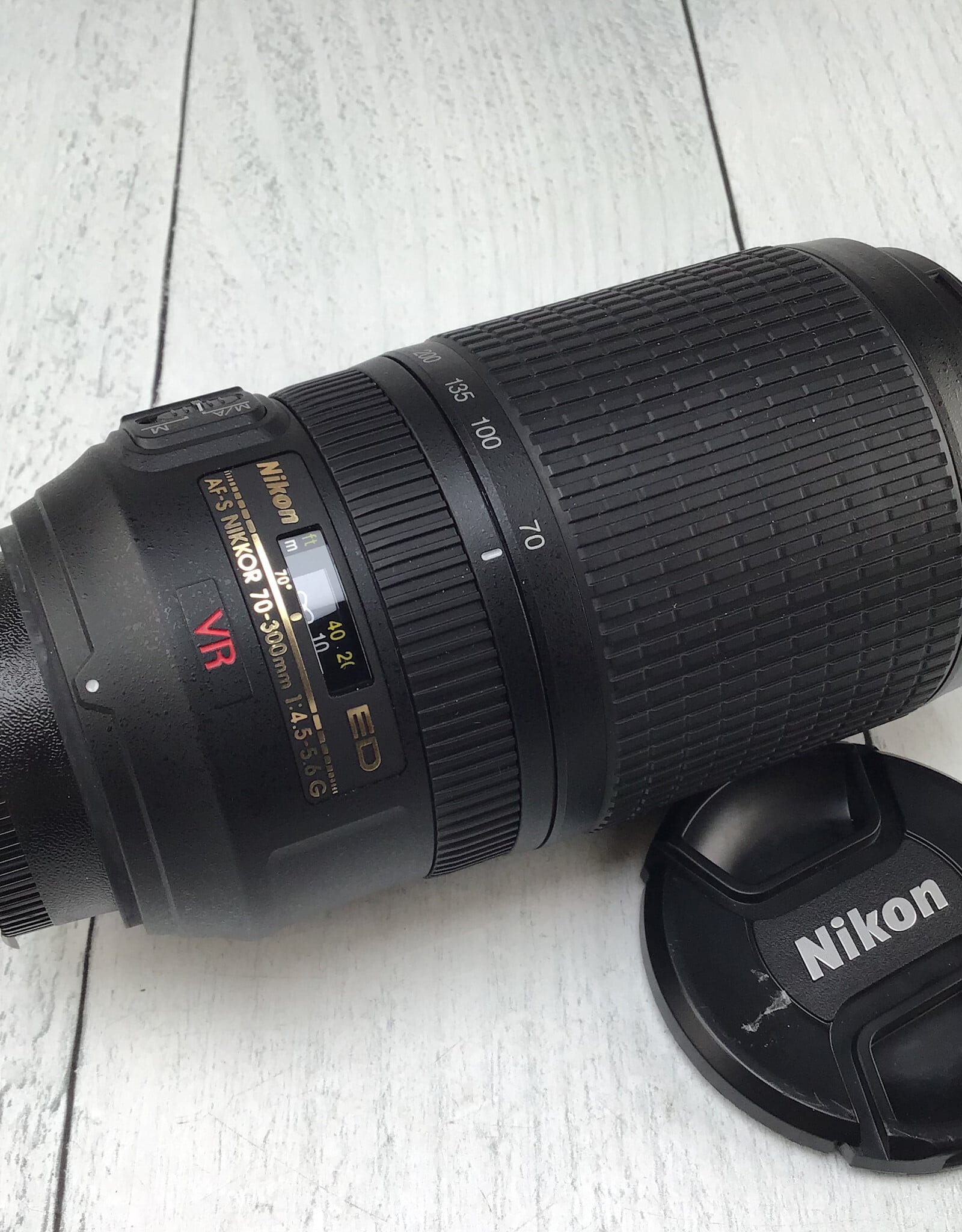 NIKON Nikon AF-S Nikkor 70-300mm f4.5-5.6 G VR Lens Used Good