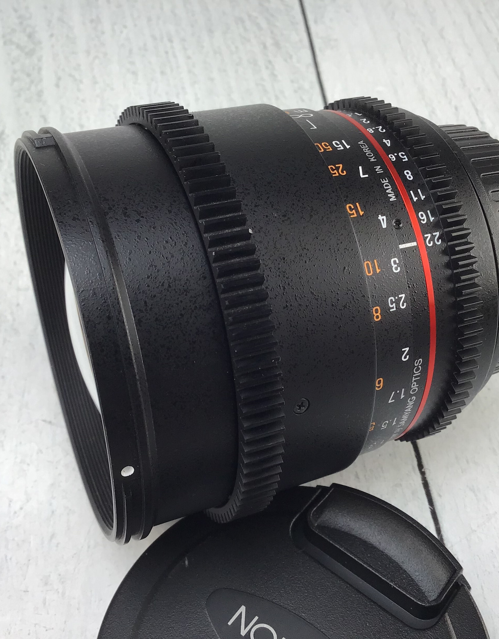 ROKINON Rokinon 85mm T1.5 Lens for Canon EF Used Good