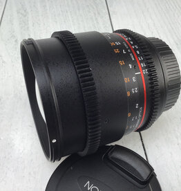 ROKINON Rokinon 85mm T1.5 Lens for Canon EF Used Good