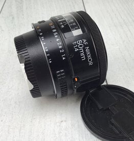 NIKON Nikon AF Nikkor 50mm f1.4 Lens Used Good
