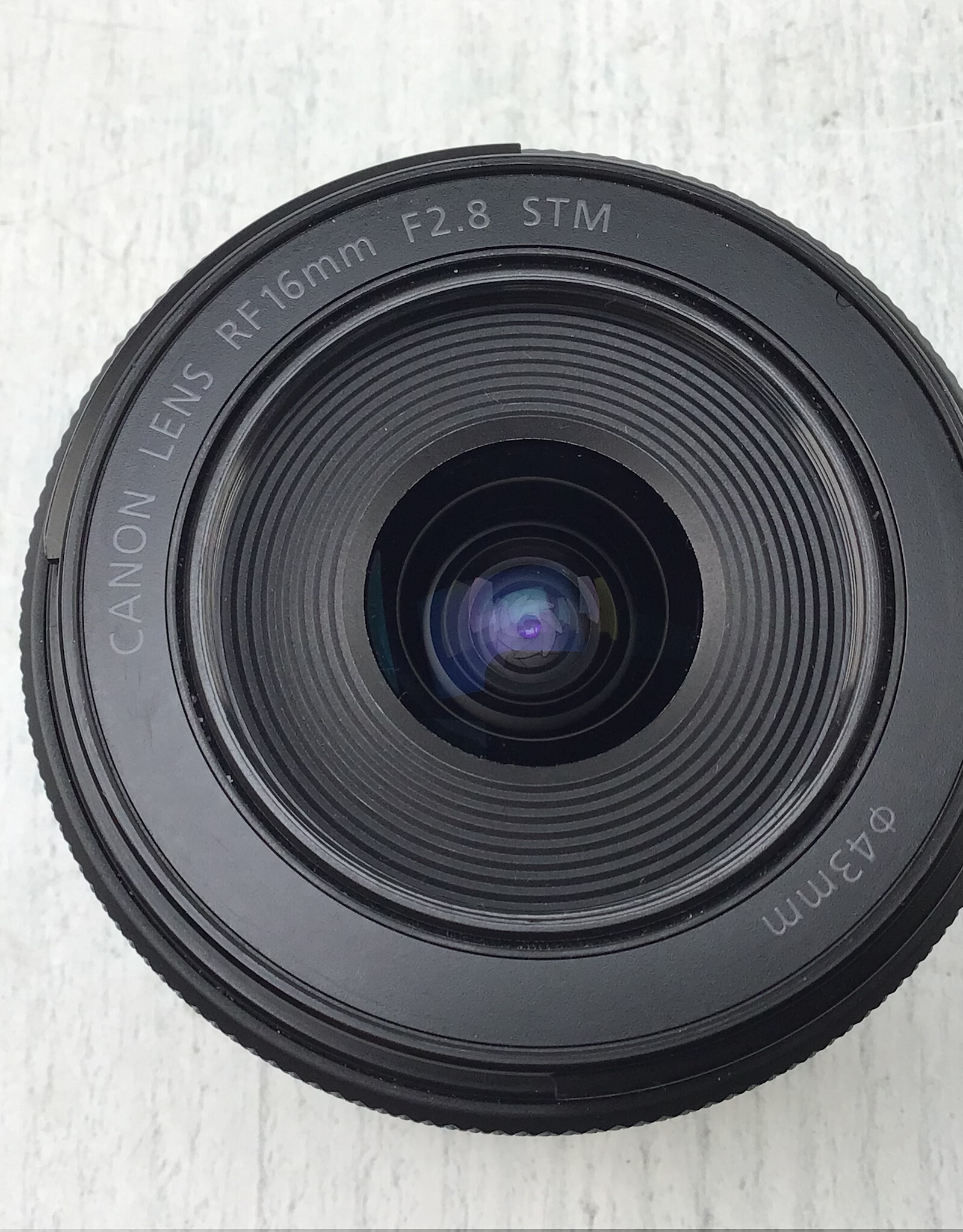 CANON Canon RF 16mm f2.8 STM Lens Used Good