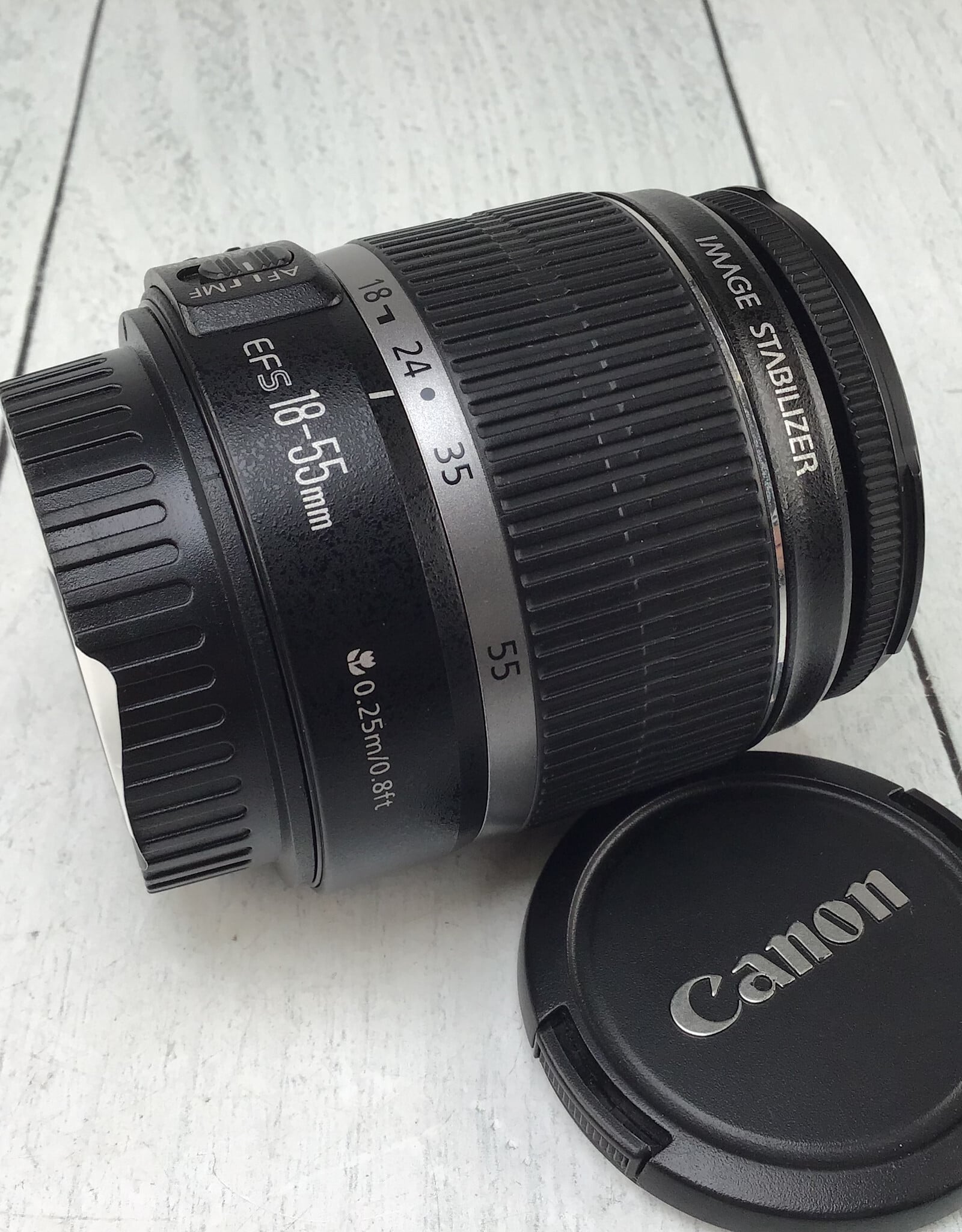CANON Canon EF-S 18-55mm f3.5-5.6 IS Lens Used Good