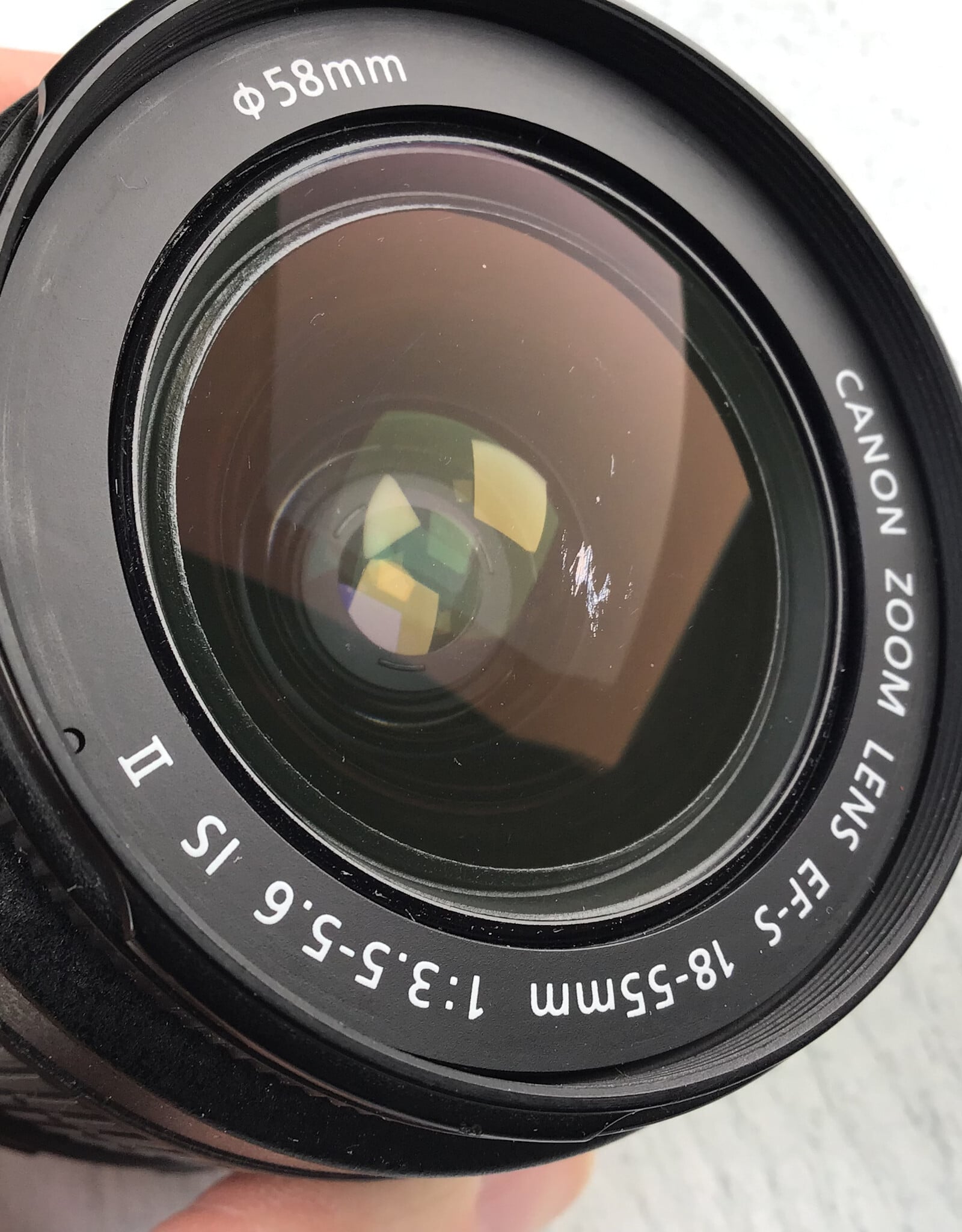 CANON Canon EF-S 18-55mm f3.5-5.6 IS II Lens Used Good