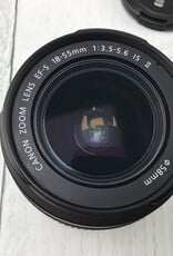 CANON Canon EF-S 18-55mm f3.5-5.6 IS II Lens Used Good
