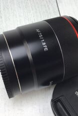 Samyang Samyang AF 75mm f1.8 FE Lens for Sony Used Good