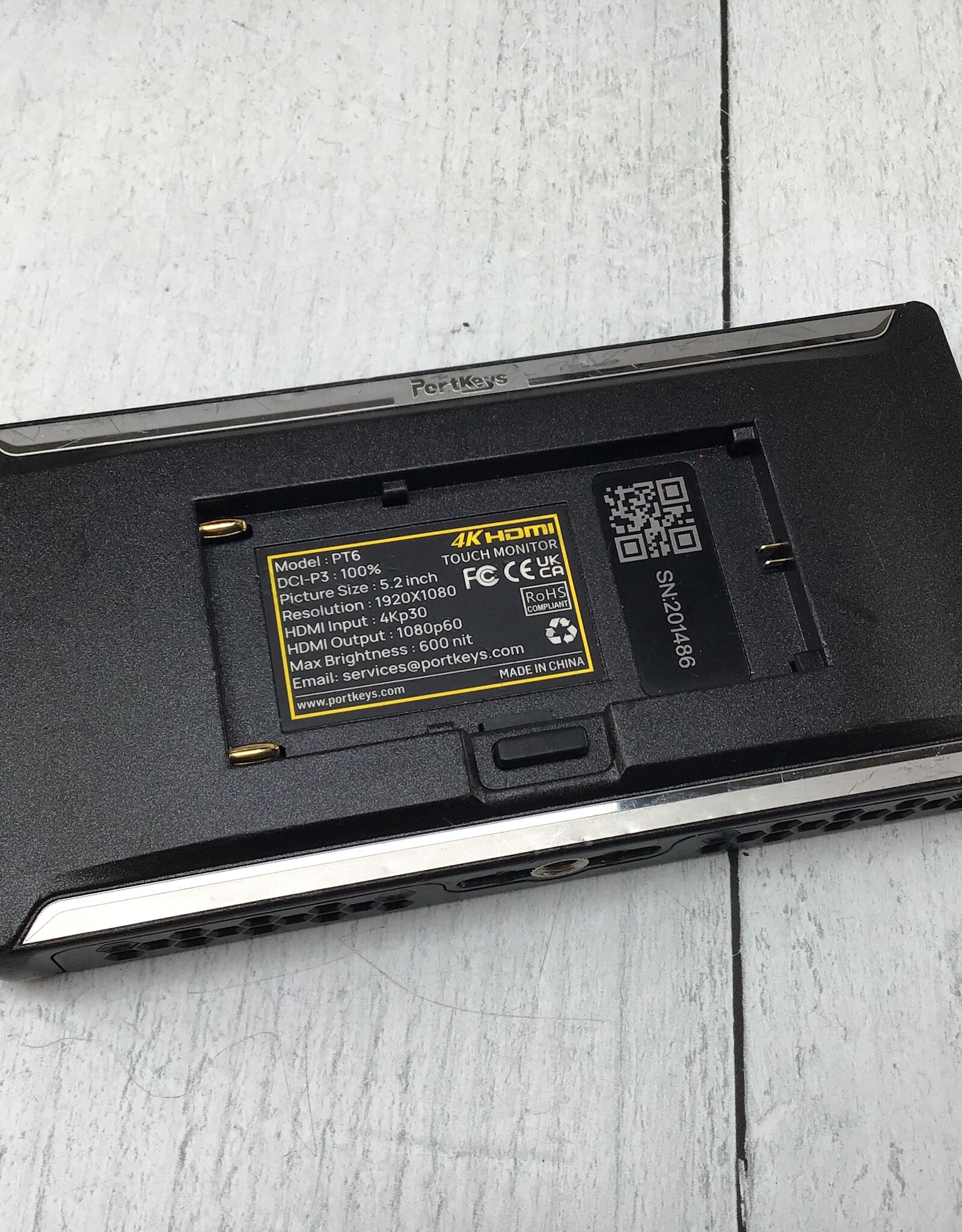 Port Keys PortKeys PT6 Monitor in Case Used Good