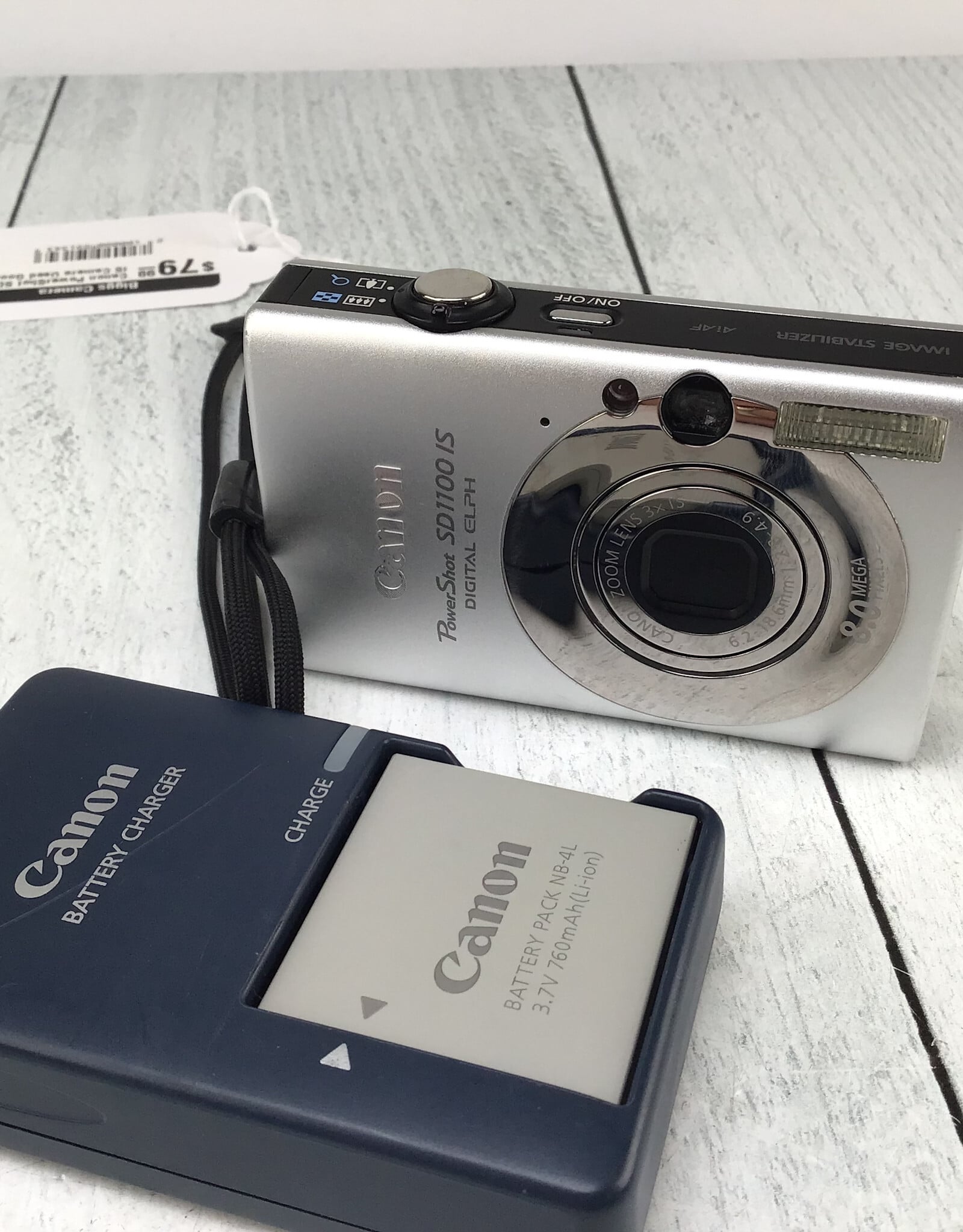 CANON Canon PowerShot SD1100 IS Camera Used Good