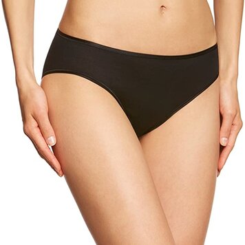 Hanro Cotton Seamless High Cut Brief