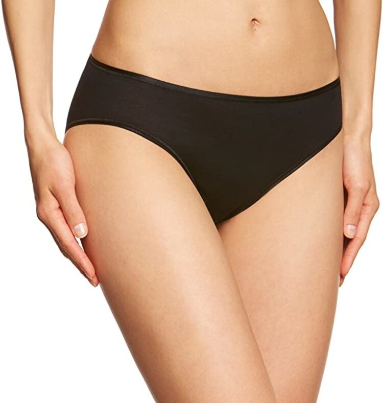 Hanro Cotton Seamless High Cut Brief