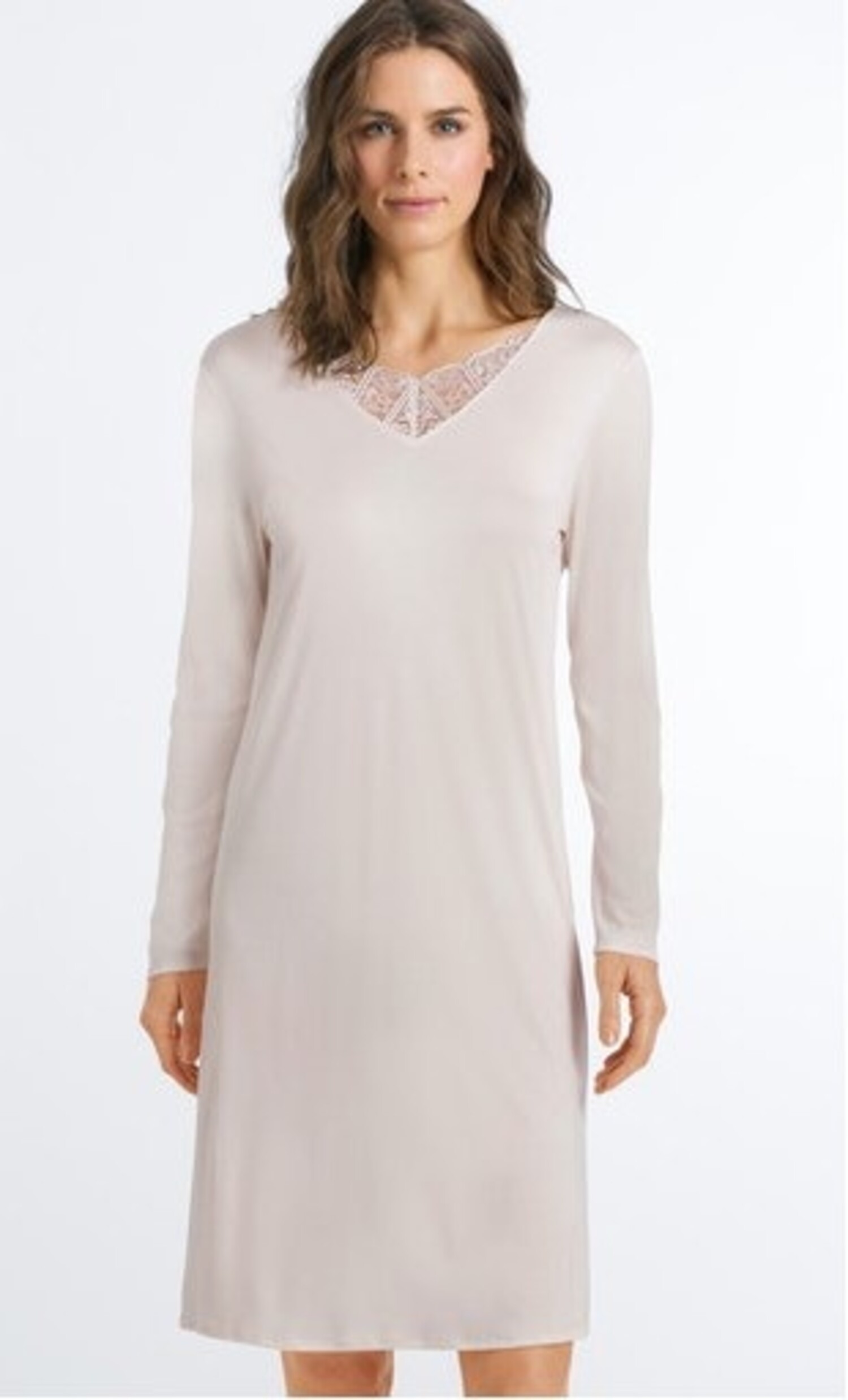 Hanro Wanda Longsleeve Nightdress - Liz Steinfeld