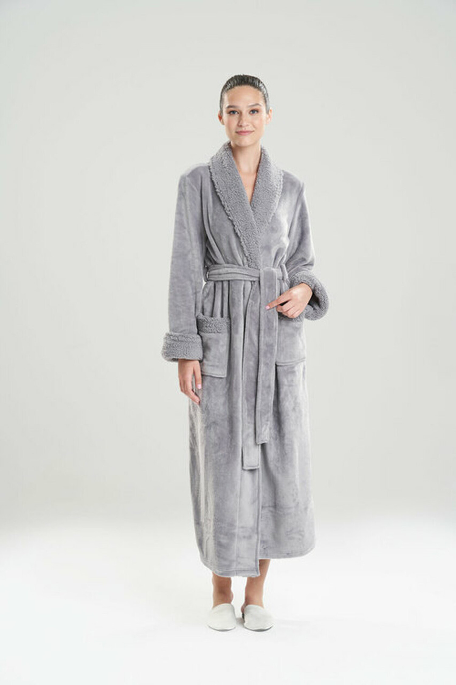 Plush Sherpa Robe - Liz Steinfeld