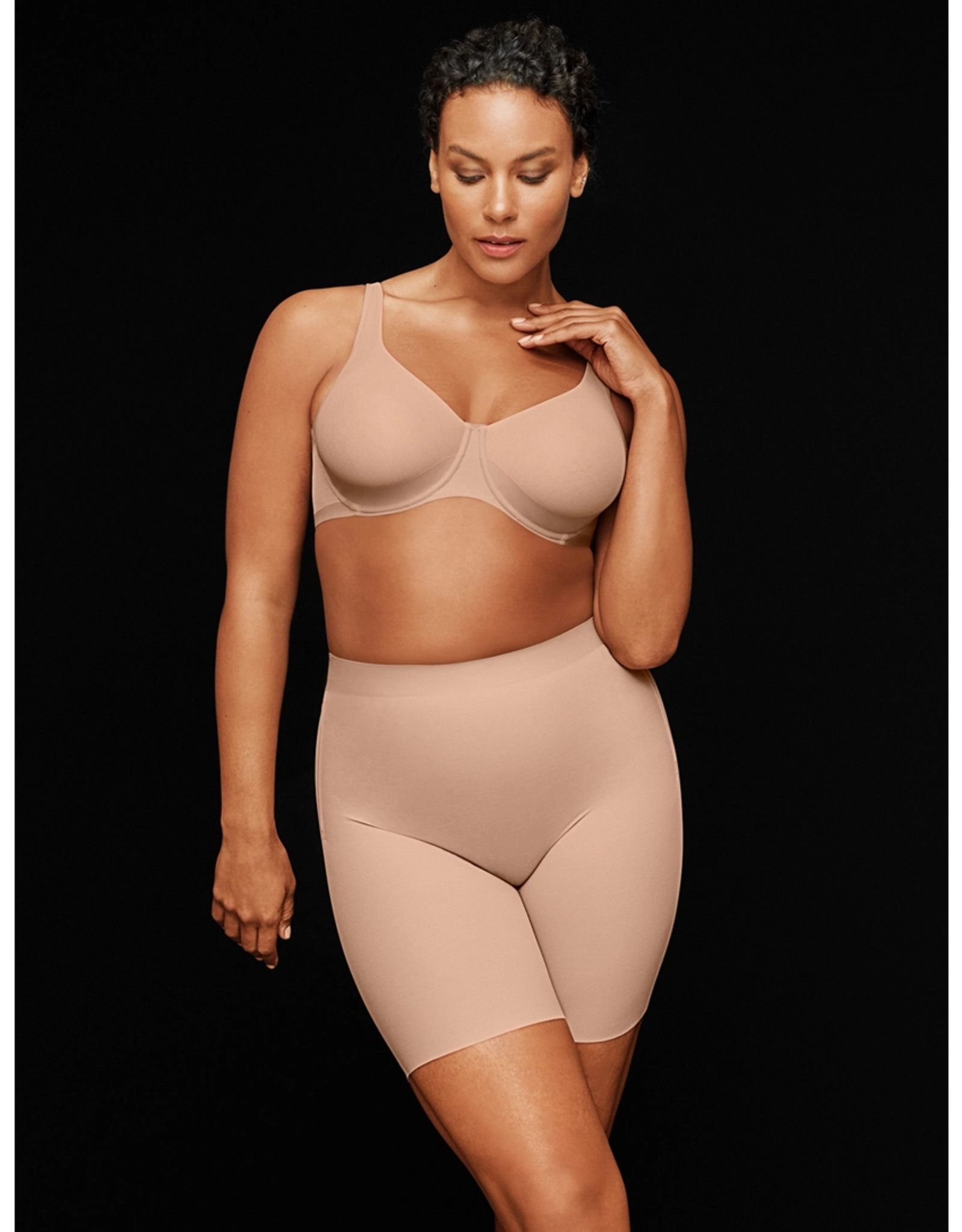 Women's Shape Revelation Straight Shapewear High-Waist Thigh Shaper 808487