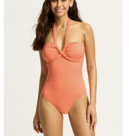 Seafolly Halter Bandeau One Piece