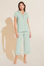 Eberjey Gisele TENCEL™ Modal Short Sleeve Cropped PJ Set