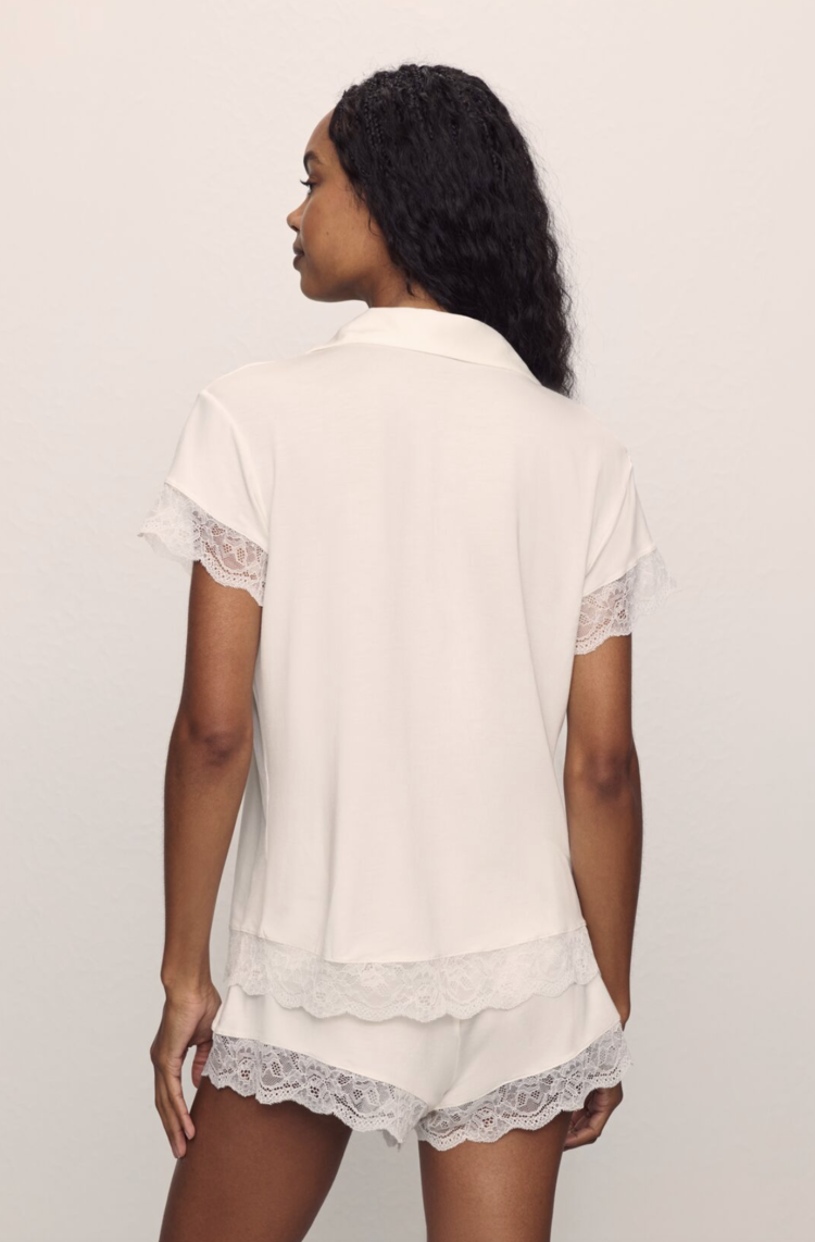 Malou Short with Lace