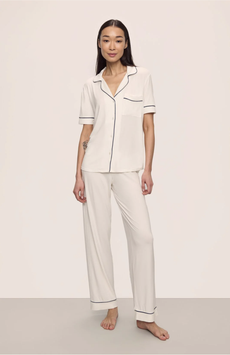 Eberjey Gisele Tencel Short Sleeve PJ Set