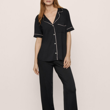 Eberjey Gisele Tencel Short Sleeve PJ Set