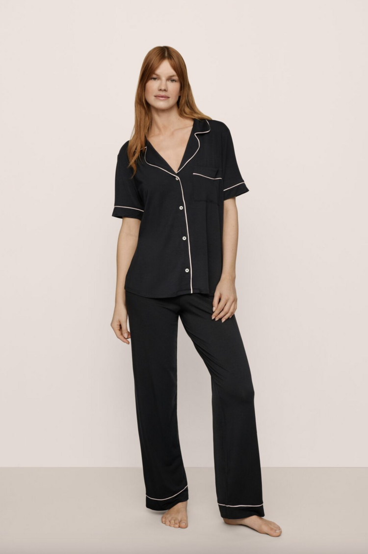 Eberjey Gisele Tencel Short Sleeve PJ Set