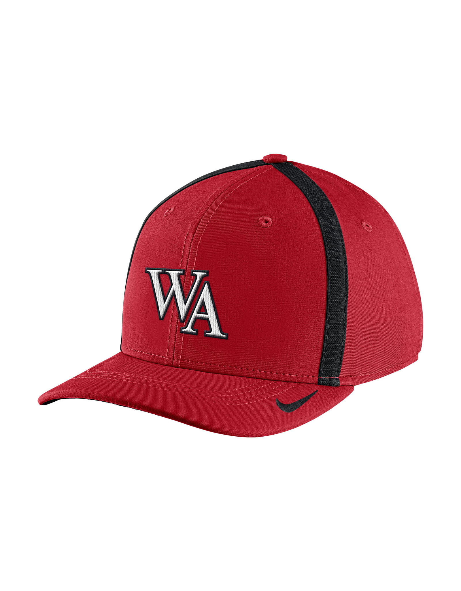 NIKE Cap Sideline Aero Bill Red/Black by NIKE