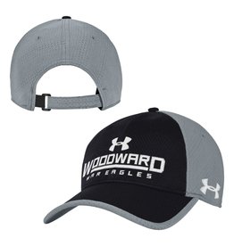 UnderArmour SALE Cap Black/Steel Adjustable Vent by UnderArmour