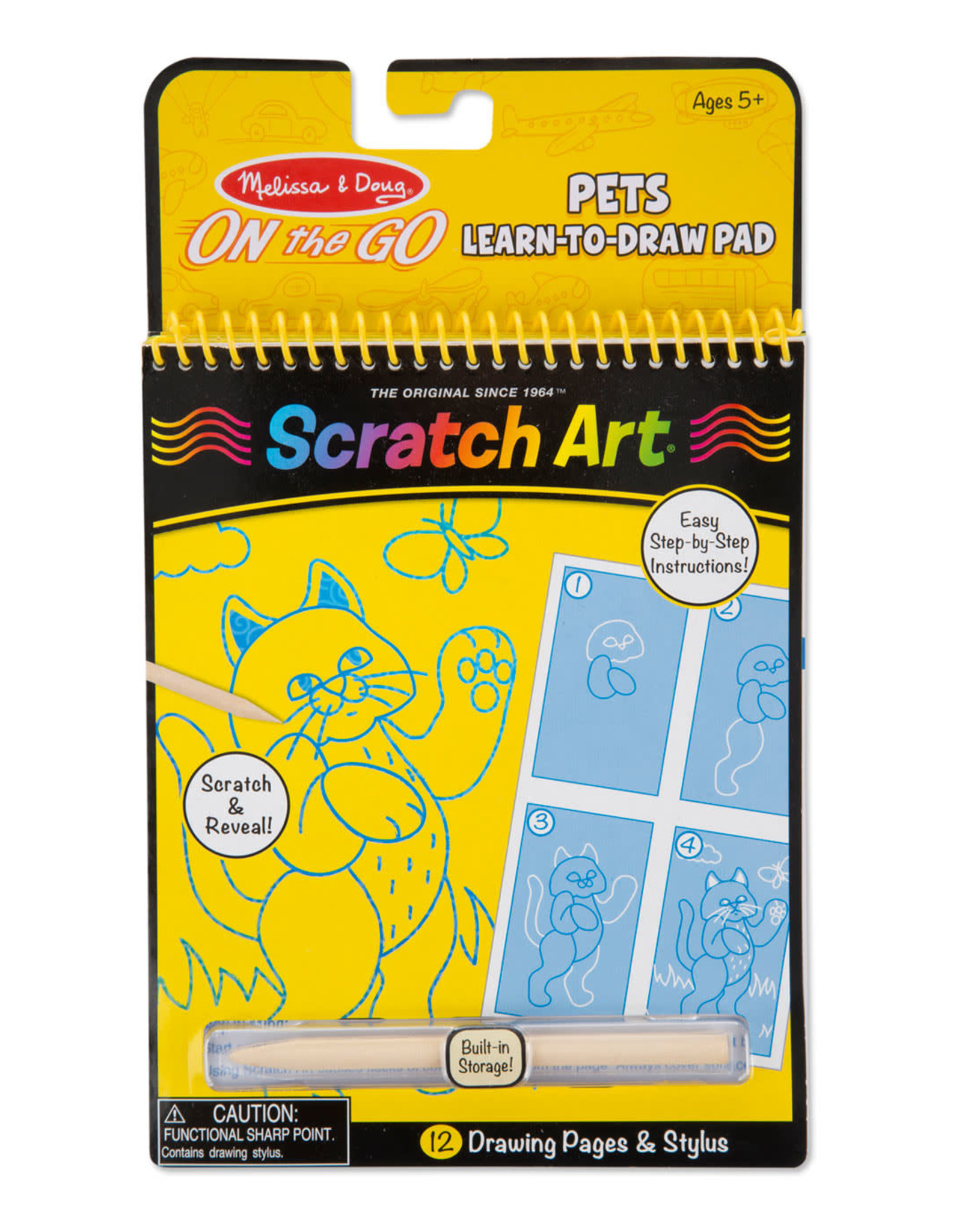 Melissa & Doug M&D - PETS LEARN TO DRAW #9143