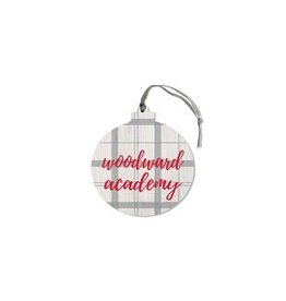 L2 Brands Ornament Round Legacy White