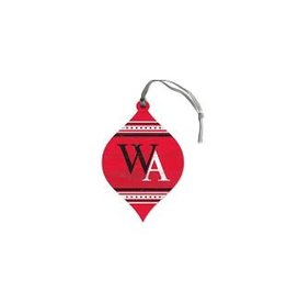 L2 Brands Ornament Teardrop Legacy Red