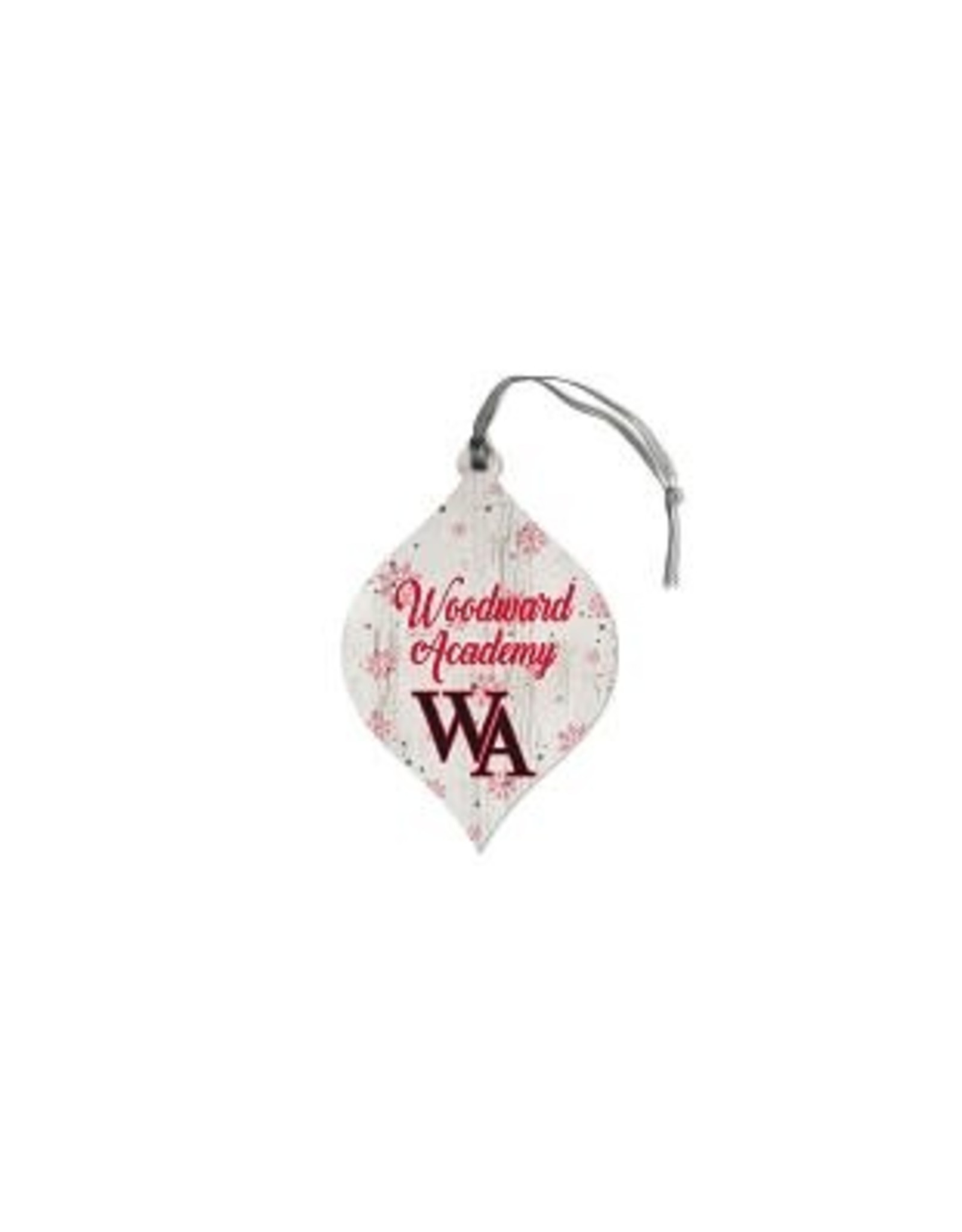 Legacy Ornament Teardrop Legacy White