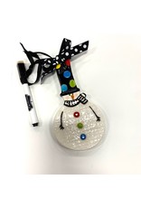 Mud Pie Ornament MP Snowman