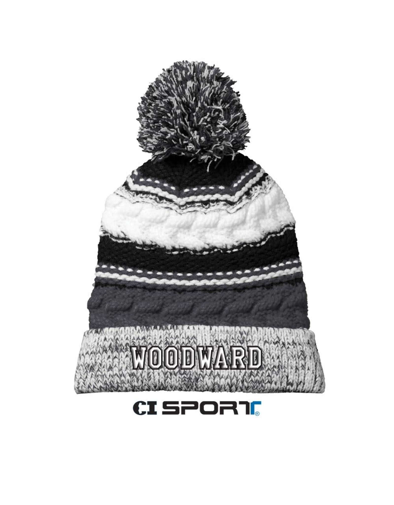 CAP CI POM POM TEAM BEANIE - Woodward 