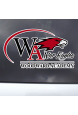 Color Shock Decal - Woodward Athletic Logo