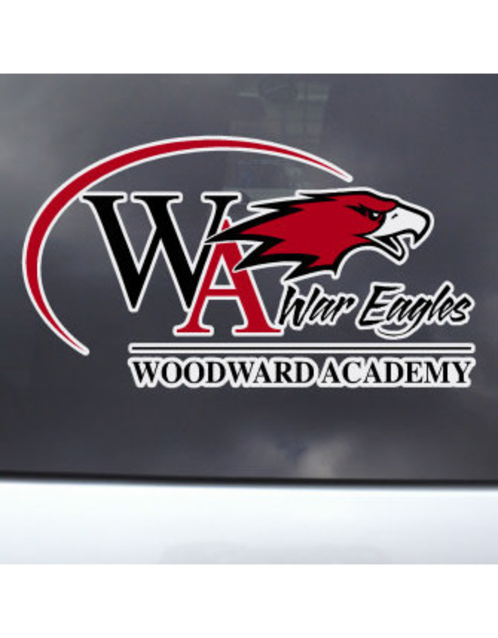 Color Shock Decal - Woodward Athletic Logo