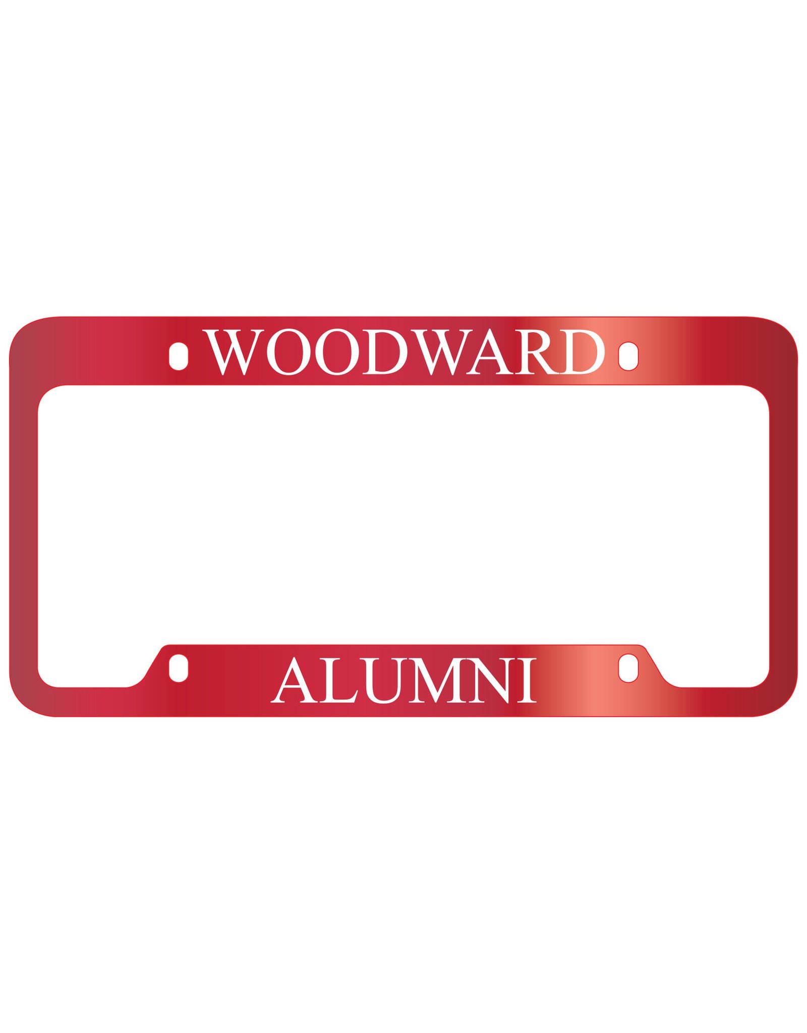 LXG LICENSE PLATE Alumni FRAME BY LXG - RED