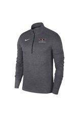 NIKE SALE PACER 1/4  ZIP PULLOVER IN CARBON HEATHER