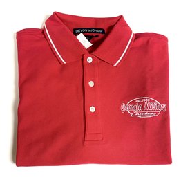 GMA SS Polo in Red