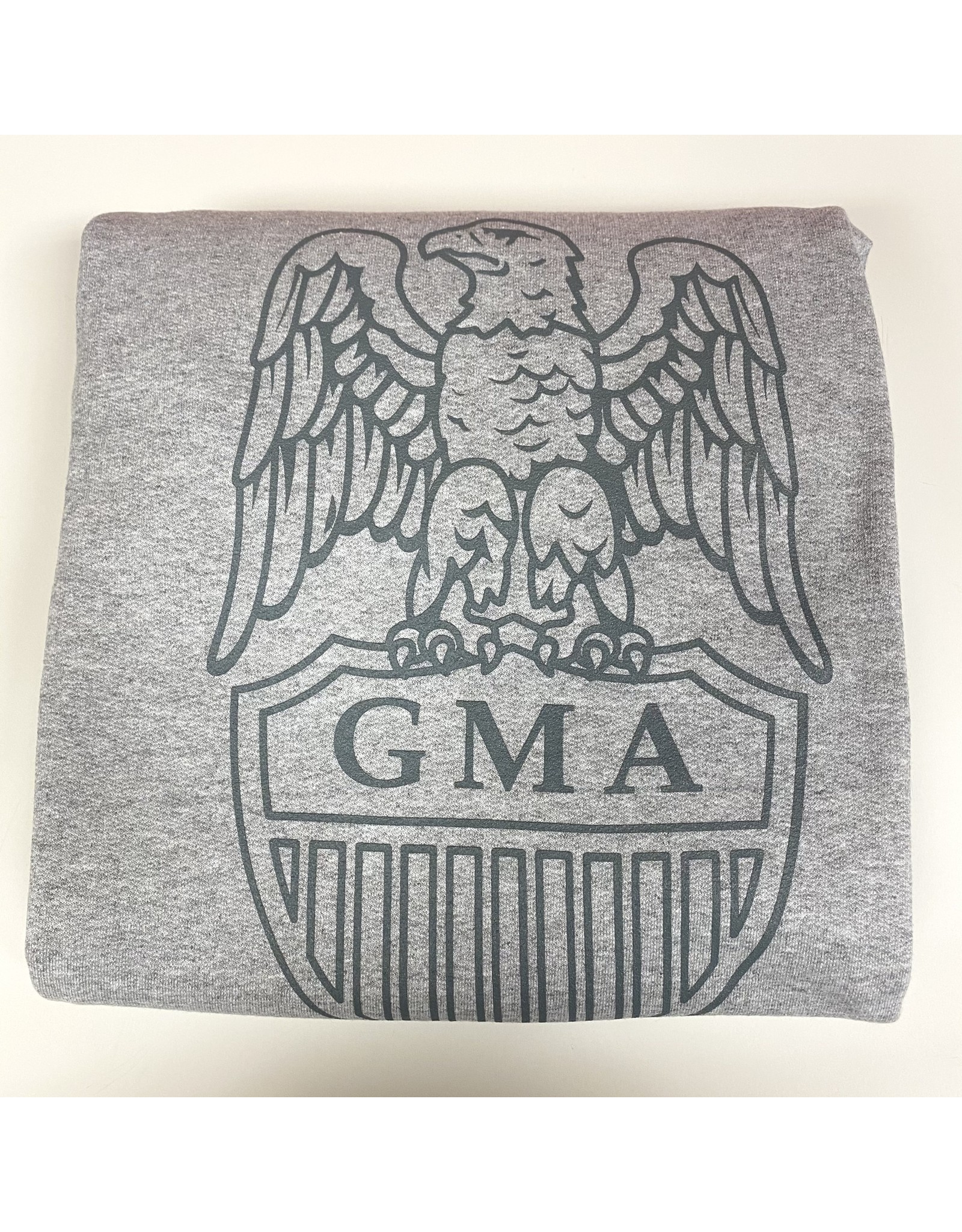 Crew Sweatshirt GMA  Shield Oxford Grey