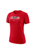 NIKE Ladies All Over SS in Red