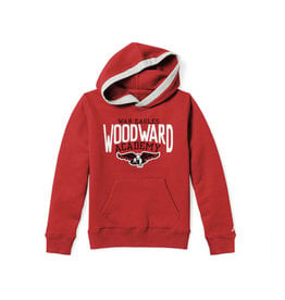 NIKE Youth Thermo PO Hoodie (Red) - Woodward Academy