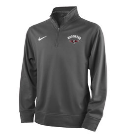 NIKE Youth Therma 1/4 Zip Pullover Anthracite