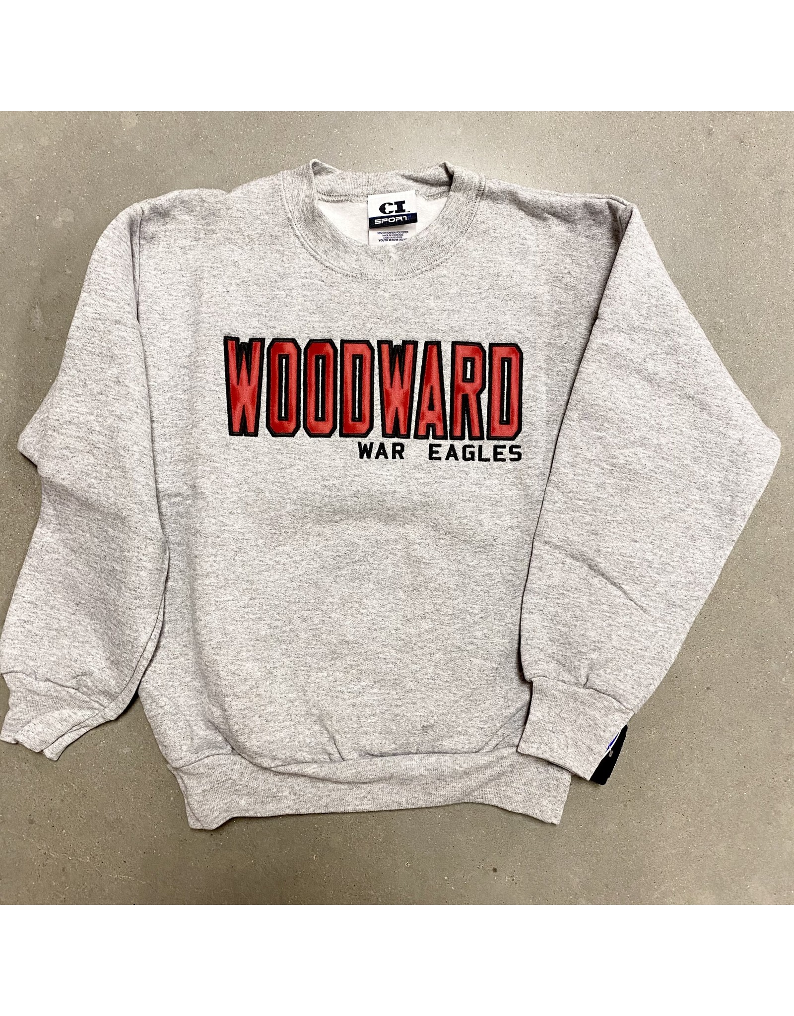 CI Sport Youth Crew Sweatshirt in 