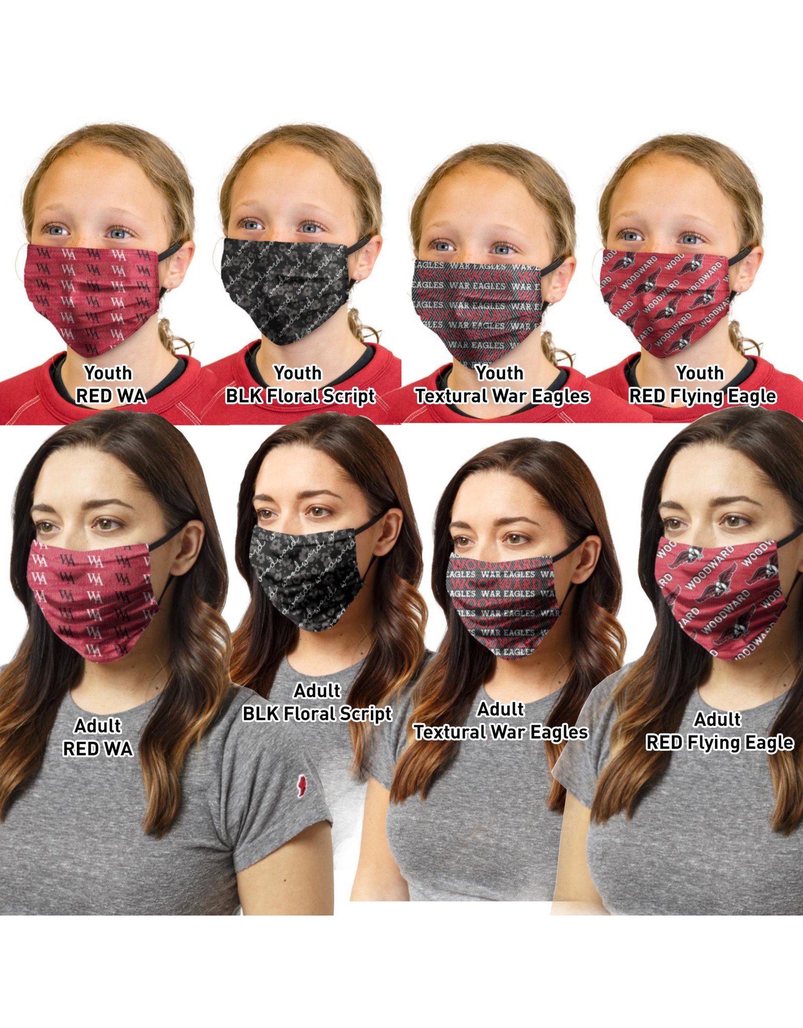 League Face Mask (3-Layer)