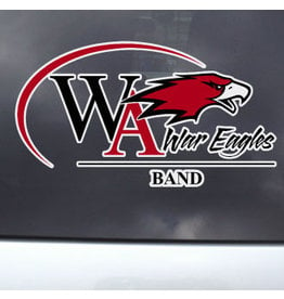 Color Shock Athletic Decal -  Band