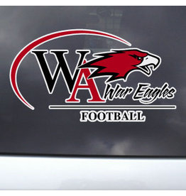 Color Shock Decal -  Football