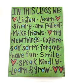 Magnolia Lane SALE Canvas "In This Class" by Magnolia Lane
