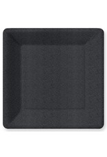 Design Design SALE Paper Plate SQ Dinner Pebble Black